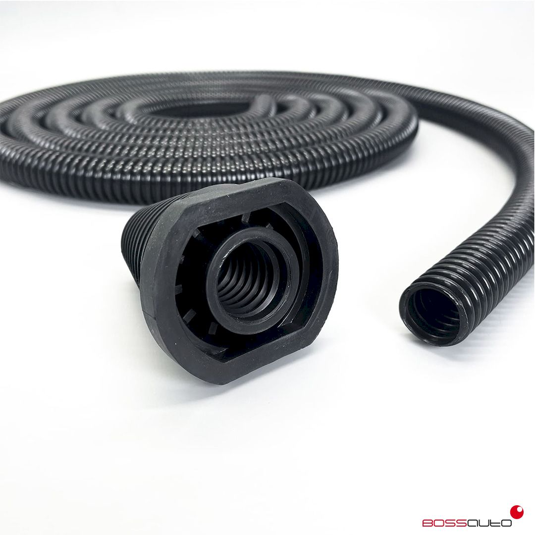 SLANG VOOR STOFAFZUIGING SCHUURMACHINE MET ADAPTER, 4 Meter. - Afbeelding 2