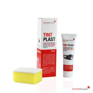 BOSSAUTO TINT PLAST KUNSTSTOF POETS MET KLEUR, ZWART / ANTRACIET, TUBE 75ML.