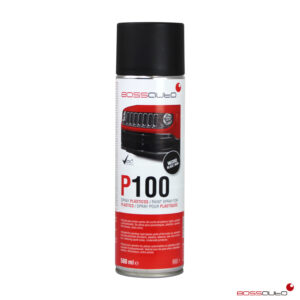 BOSSAUTO SPECIALE KUNSTSTOF SPRAY, ZWART / ANTRACIET, 500 ml.
