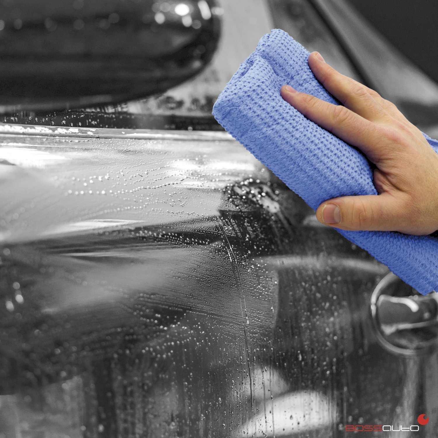 BOSSAUTO ABSORBERENDE ZEEM-DOEK, 66X43cm. - Afbeelding 2
